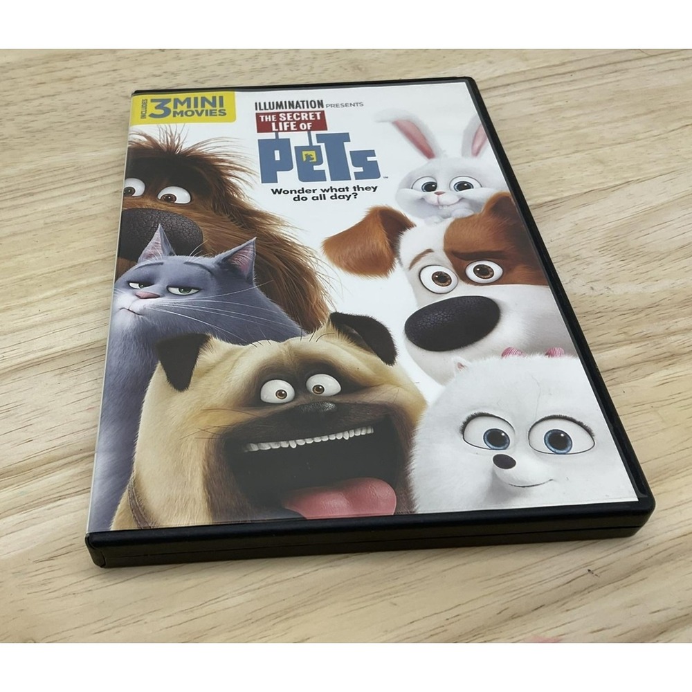 The Secret Life of‎ Pets DVD Family Animated Region 1 Illumination Universal